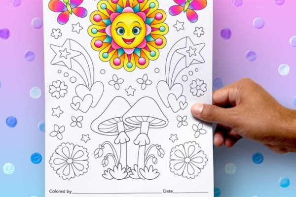 Coloring books for alcohol markers