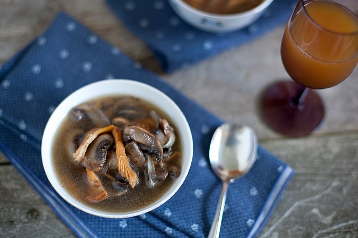 Mushroom soup recipe asian