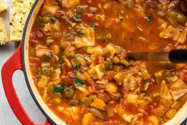 Napa cabbage soup recipe