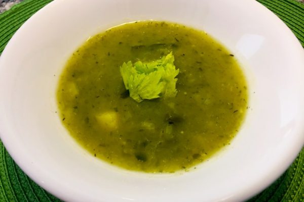 Potato and celery soup recipe